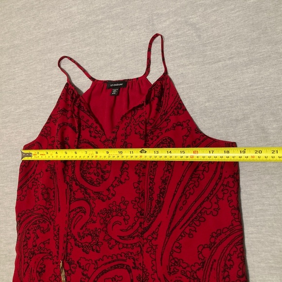 LeChateau Halter Spaghetti strap top - M - Picture 7 of 14